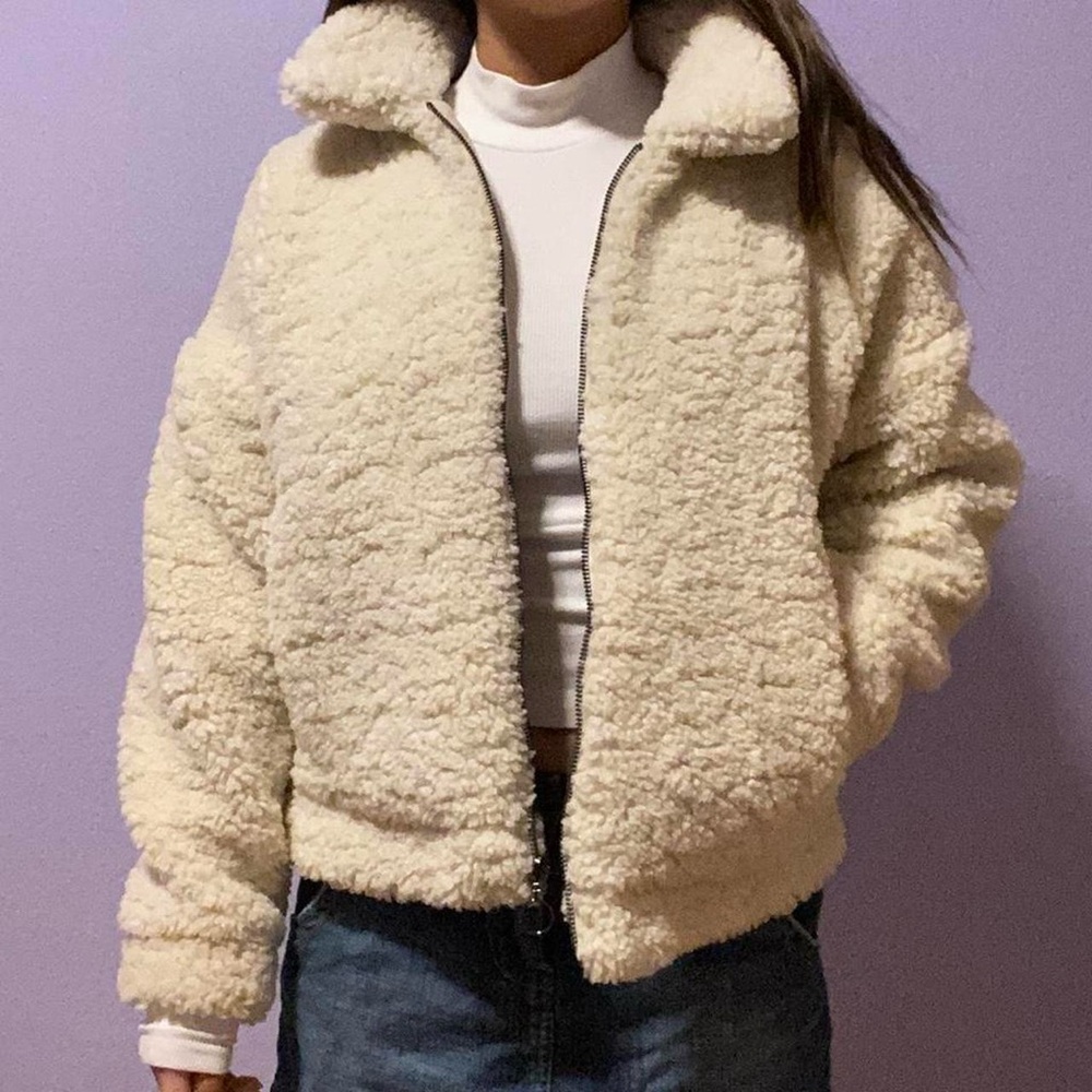 ZARA teddy bear coat
